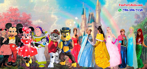 FunPartyKids Characters Princess Decorations