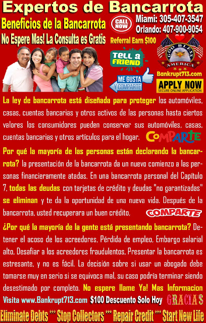 Bankruptcy Attorneys and Abogados Bancarrota