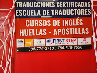 FIRST STEP TRADUCTORES, APOSTILLAS, TRADUCCIONES CERTIFICADAS ATA