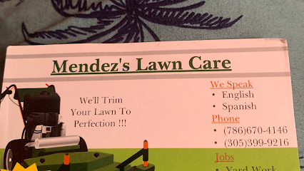 Mendez's Lawn care